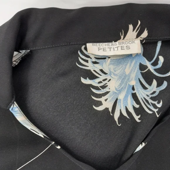 VINTAGE 90's Beechers Brook sheer blouse - Picture 4 of 7